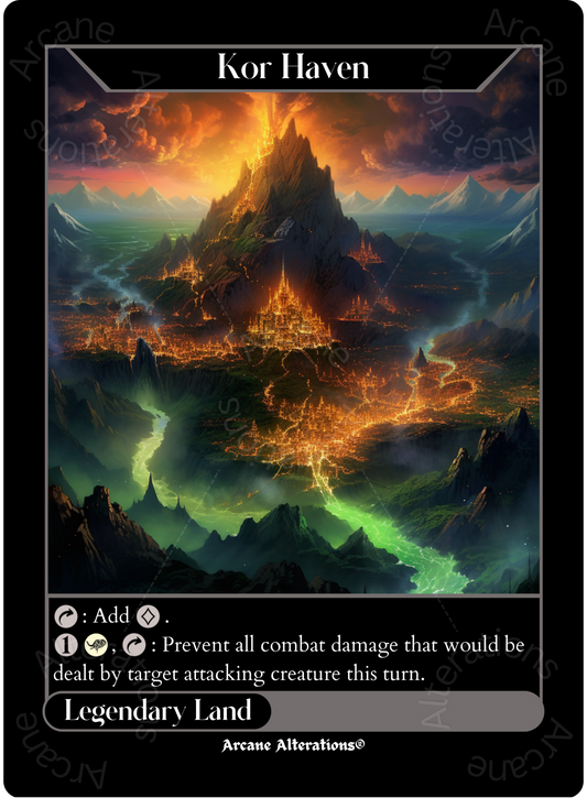 Kor Haven - High Quality Altered Art Custom Proxy Cards