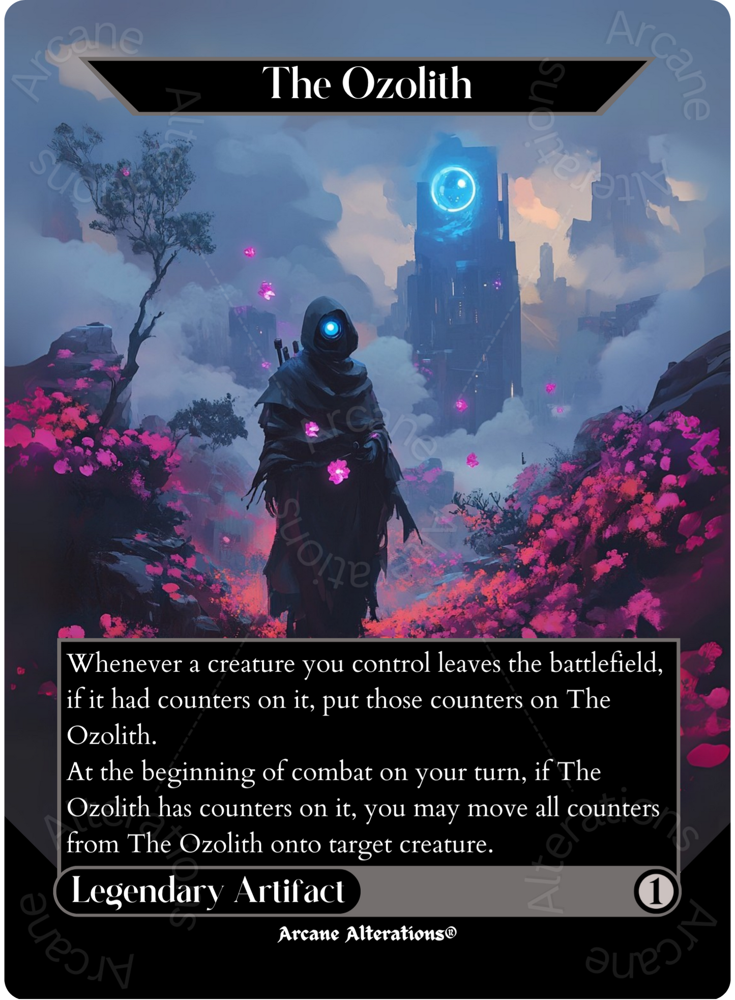 The Ozolith - Full Art Altered Art Custom Proxy Cards