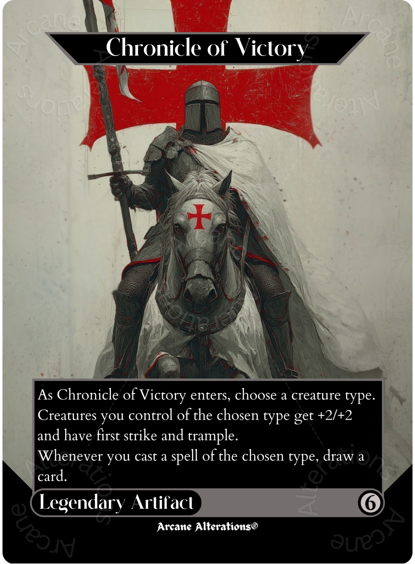 Chronicle of Victory - Full Art Altered Art Custom Proxy Cards