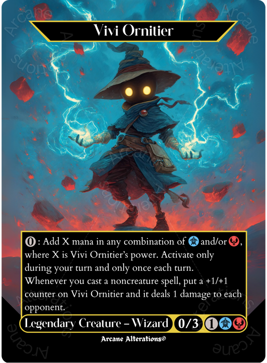 Vivi Ornitier - Full Art Altered Art Custom Proxy Cards