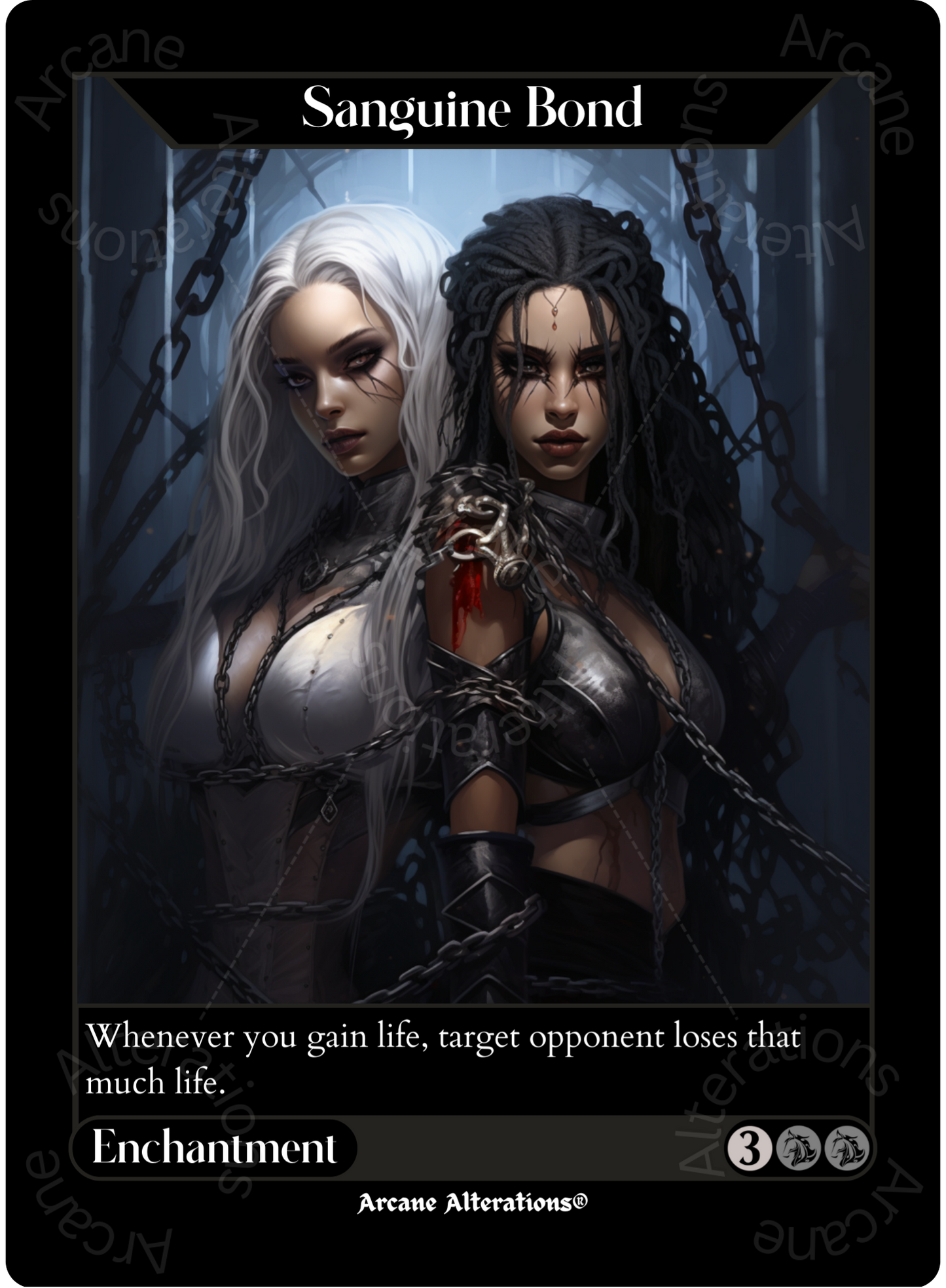 Sanguine Bond - High Quality Altered Art Custom Proxy Cards