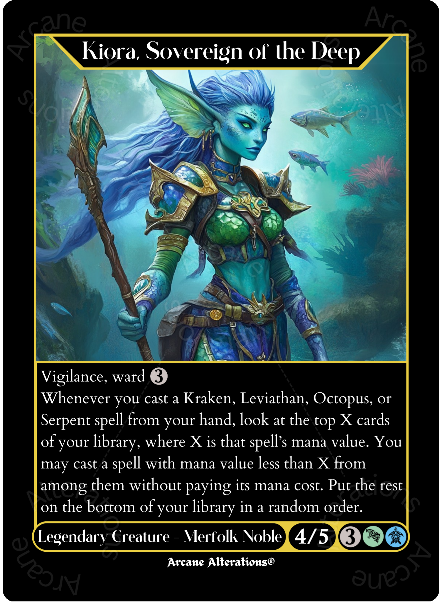 Kiora, Sovereign of the Deep