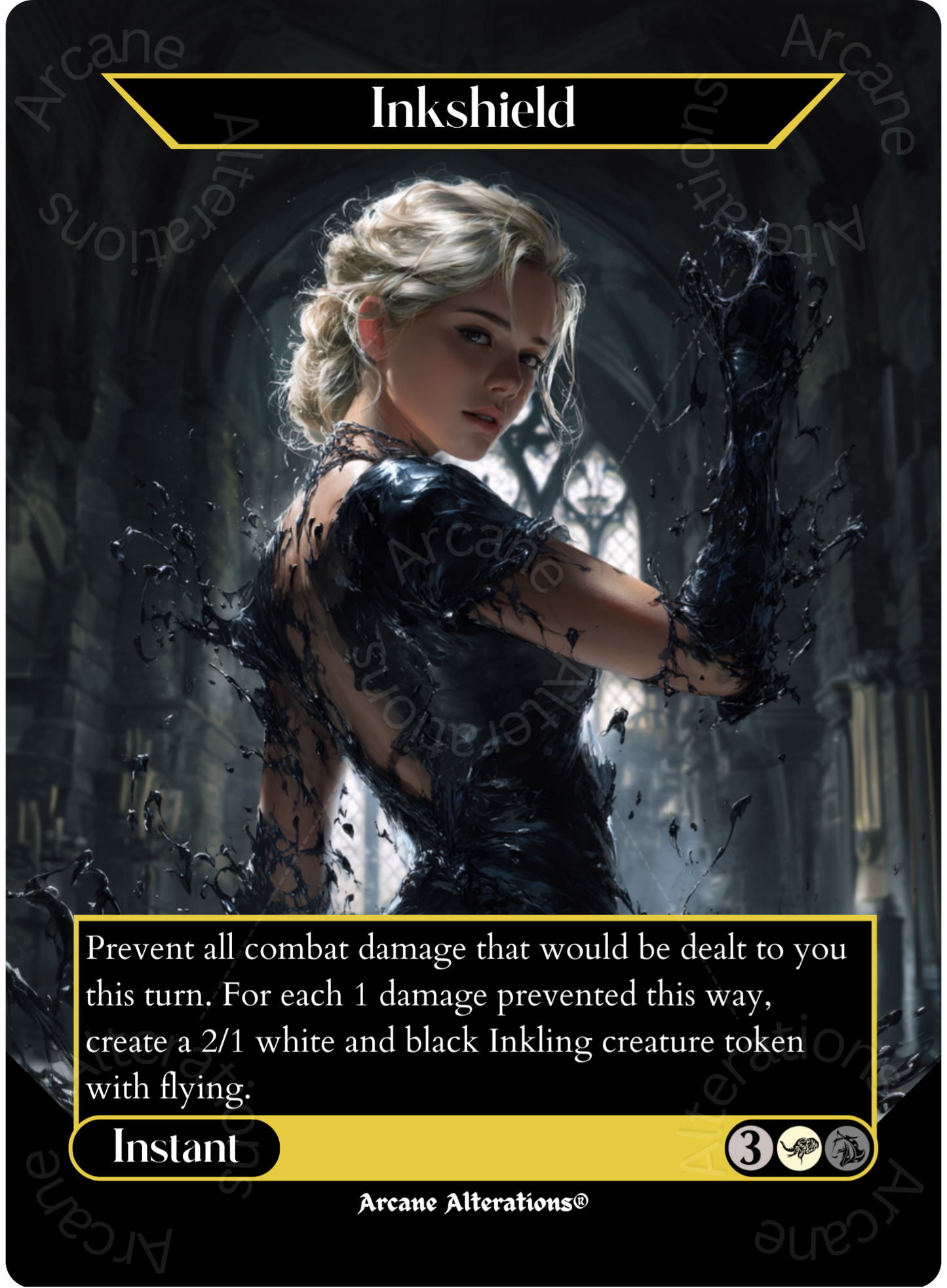 Inkshield - Full Art Altered Art Custom Proxy Cards