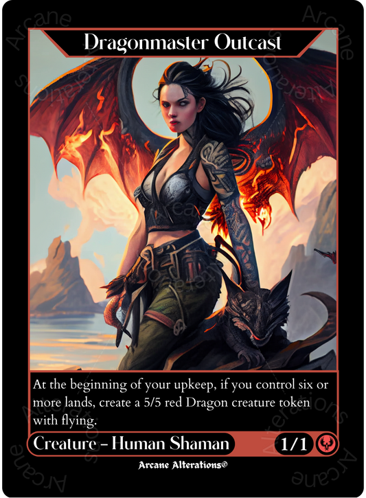 Dragonmaster Outcast - High Quality Altered Art Custom Proxy Cards