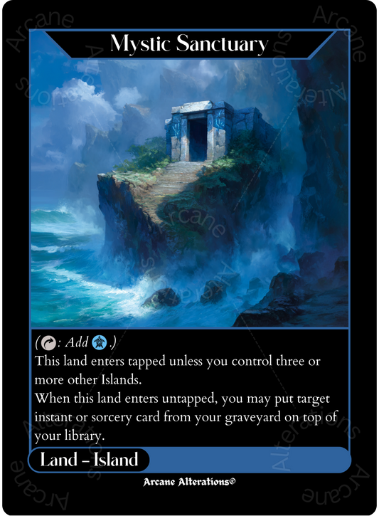 Mystic Sanctuary - High Quality Altered Art Custom Proxy Cards