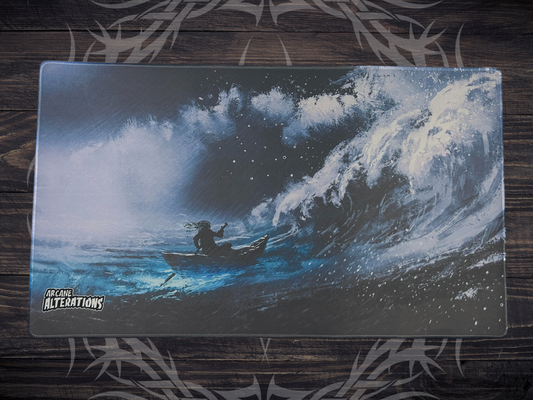 Rough Waters Stitched Edge Playmat (2mm)