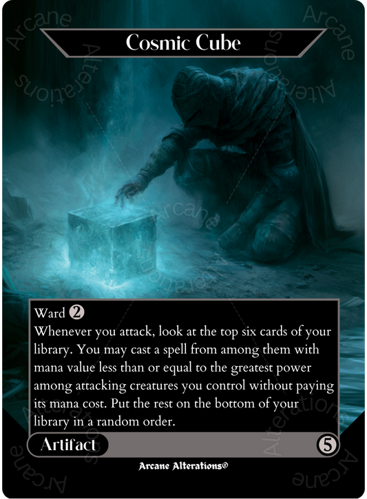 Cosmic Cube - Full Art Altered Art Custom Proxy Cards