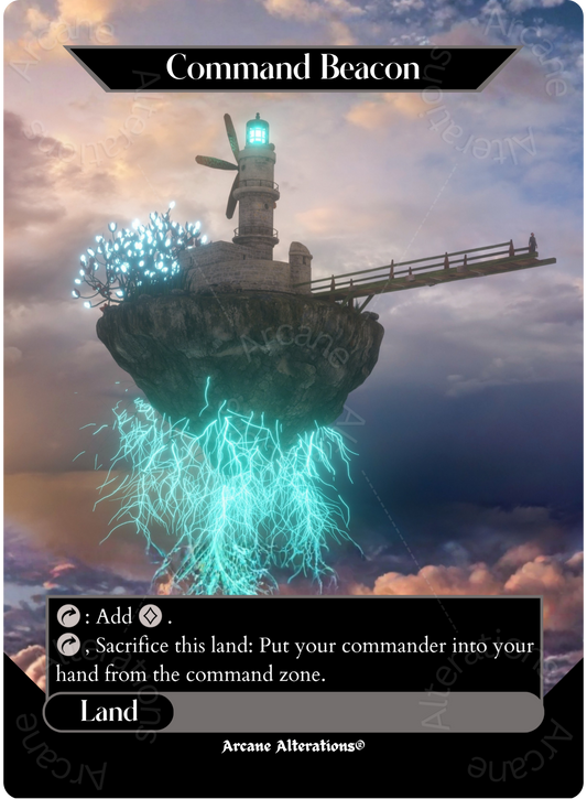 Command Beacon - Full Art Altered Art Custom Proxy Cards
