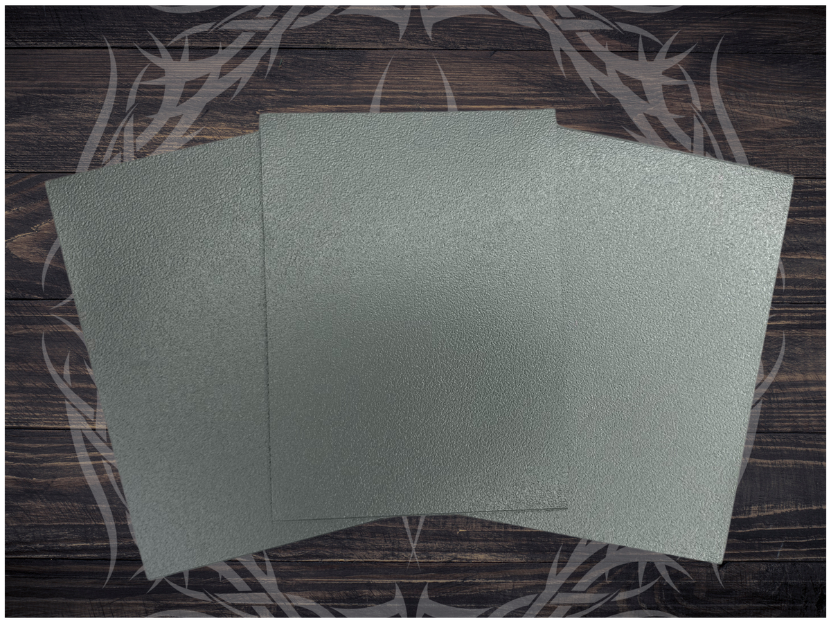 Silver Metallic Matte 100 Card Sleeves Standard Size