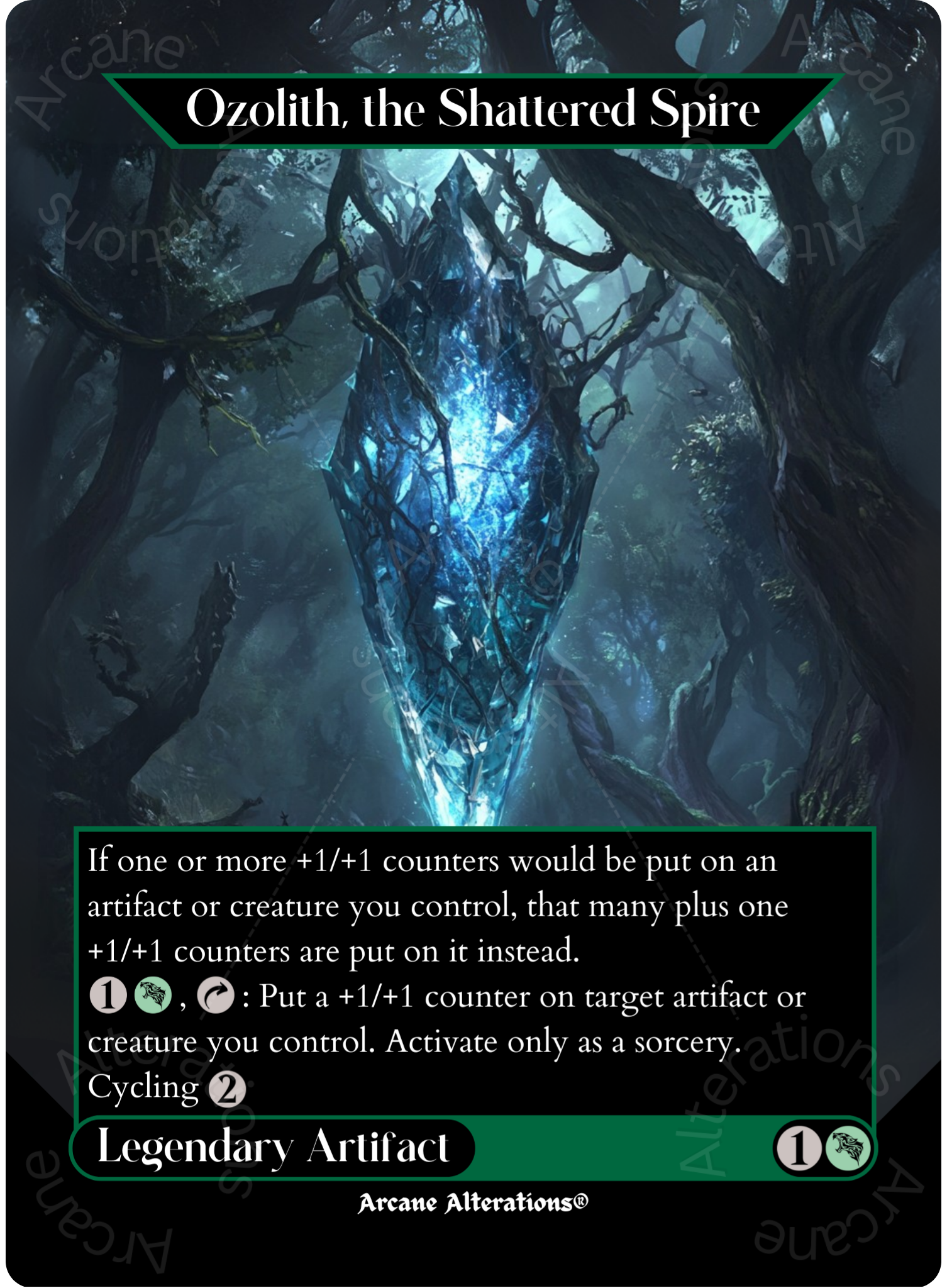 mtg cards like the ozolith Ozolith, Shattered Spire Style:Tinker Time Ramp 5 Budget Commanders from Im happy to entertain