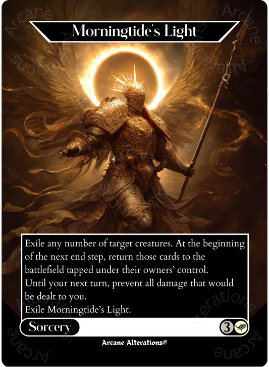 Morningtide's Light - Full Art Altered Art Custom Proxy Cards