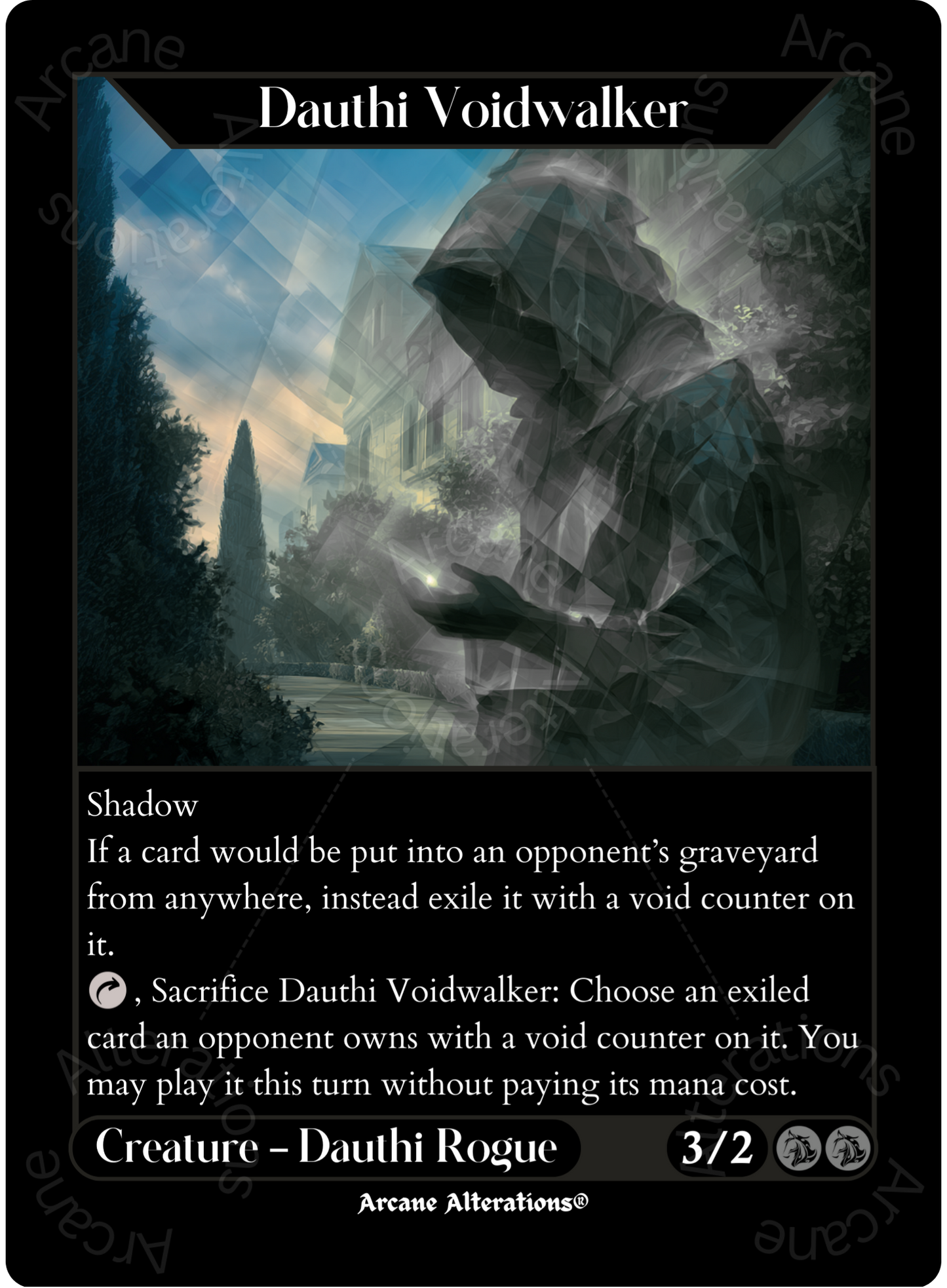 Dauthi Voidwalker - High Quality Altered Art Custom Proxy Cards