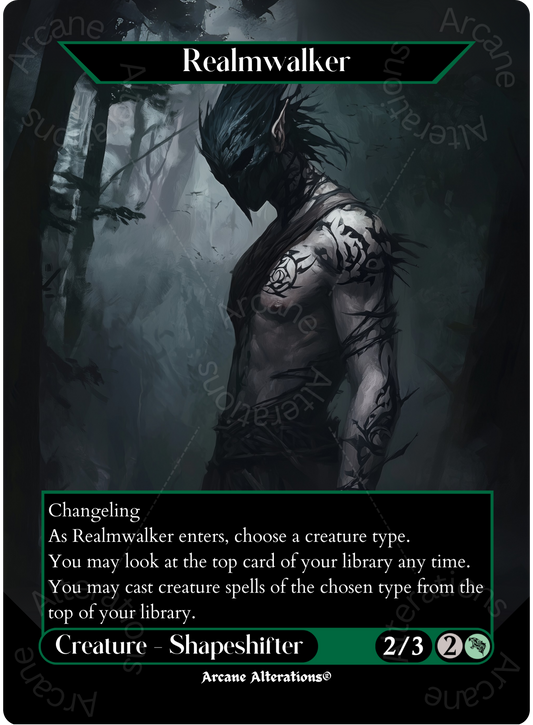 Realmwalker - Full Art Altered Art Custom Proxy Cards