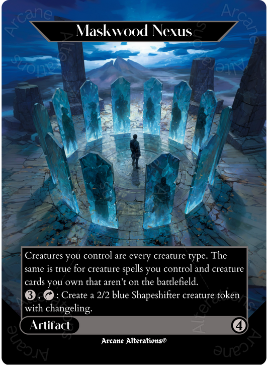 Maskwood Nexus - Full Art Altered Art Custom Proxy Cards