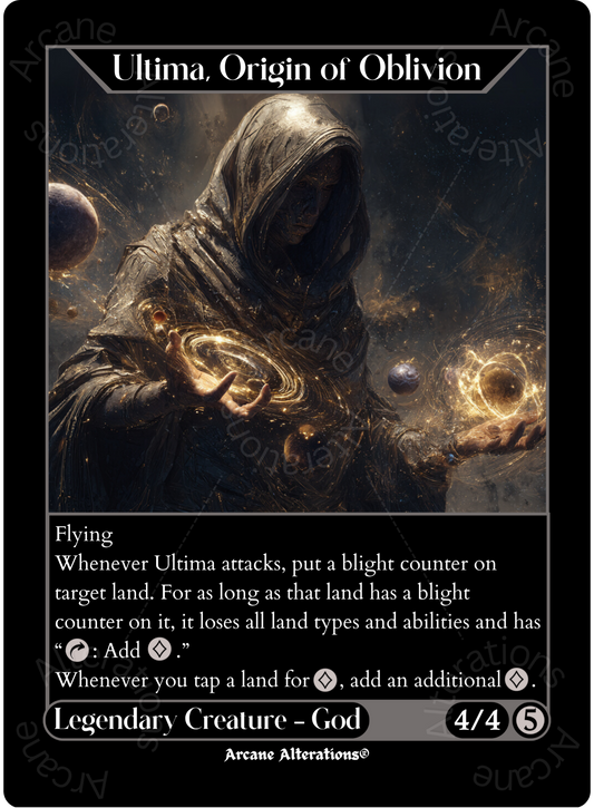 Ultima, Origin of Oblivion - High Quality Altered Art Custom Proxy Cards