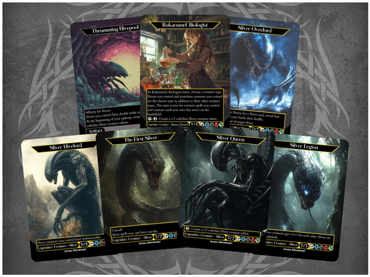 Sliver 7-Card Discount Bundle - Full Art Altered Art Custom Proxy Cards