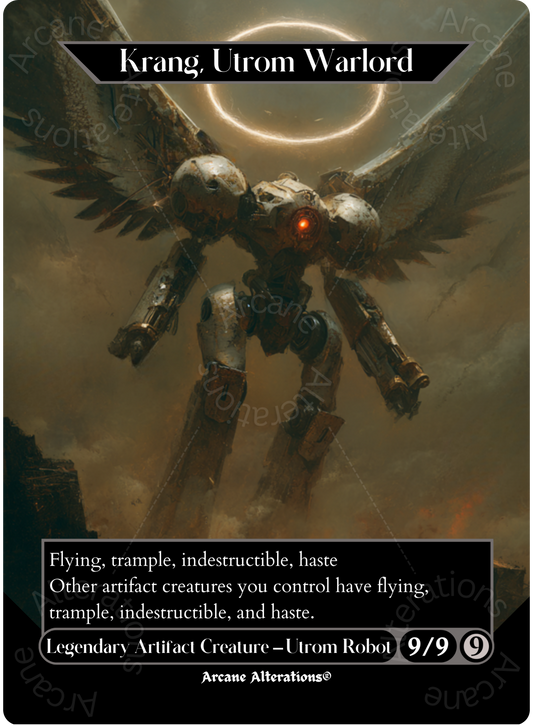 Krang, Utrom Warlord - Full Art Altered Art Custom Proxy Cards