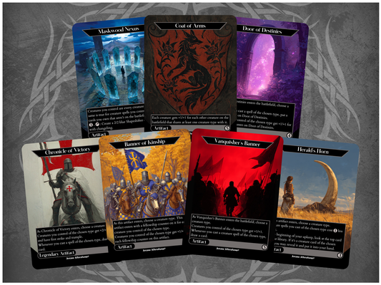 Typal Artifacts 7-Card Discount Bundle - Full Art Altered Art Custom Proxy Cards
