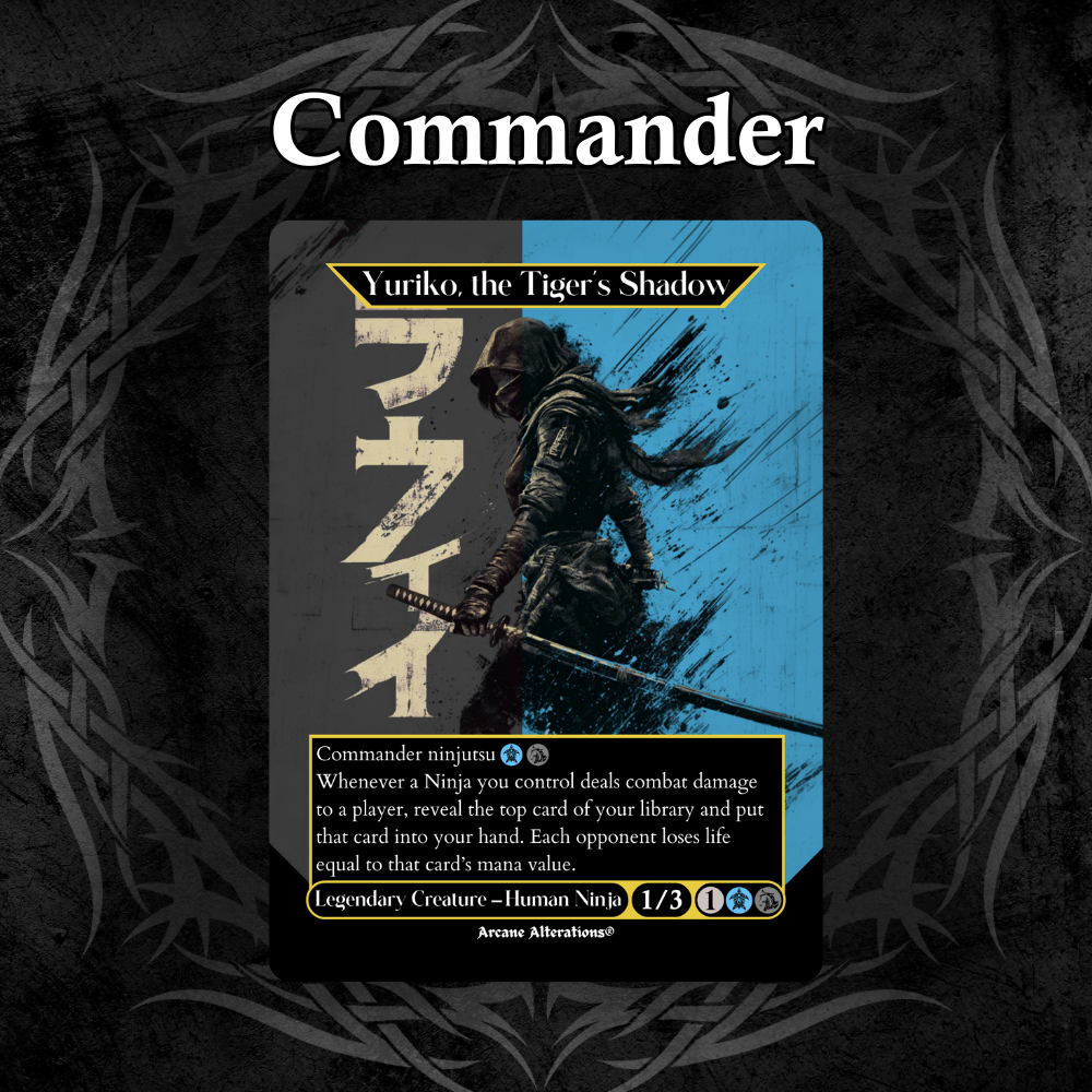 Yuriko, the Tiger's Shadow Commander Deck Fully Customized