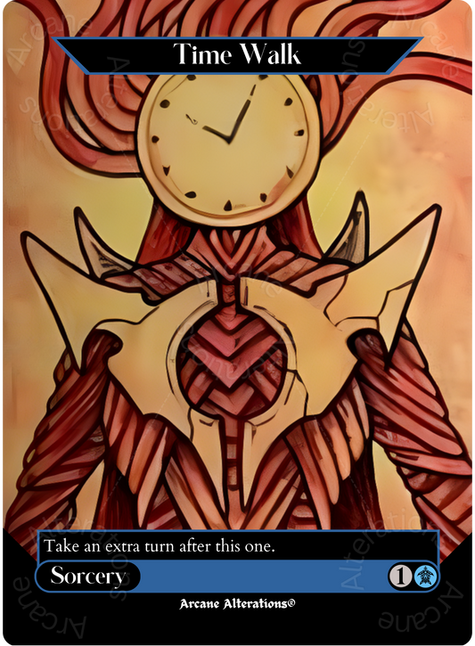 Time Walk - High Quality Altered Art Custom Proxy Cards