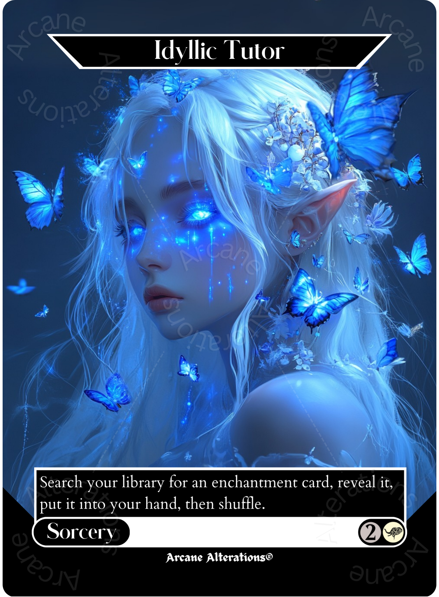 Idyllic Tutor - Full Art Altered Art Custom Proxy Cards – Arcane ...