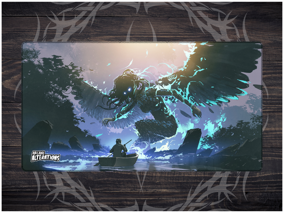 Angelic Annex Stitched Edge Playmat 24"x14" (2mm)