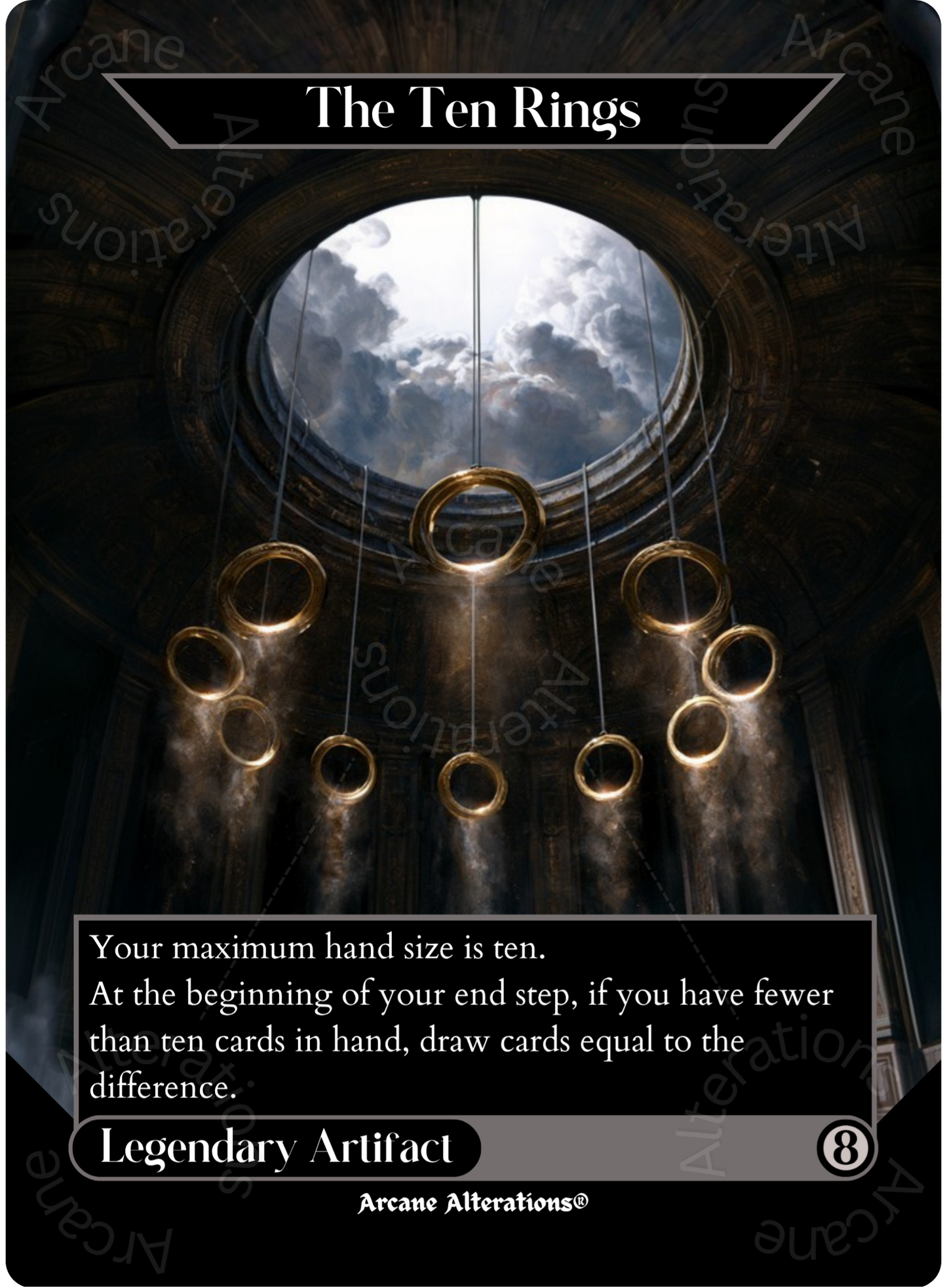 The Ten Rings - Full Art Altered Art Custom Proxy Cards