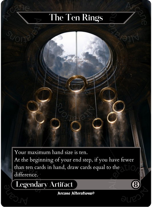 The Ten Rings - Full Art Altered Art Custom Proxy Cards
