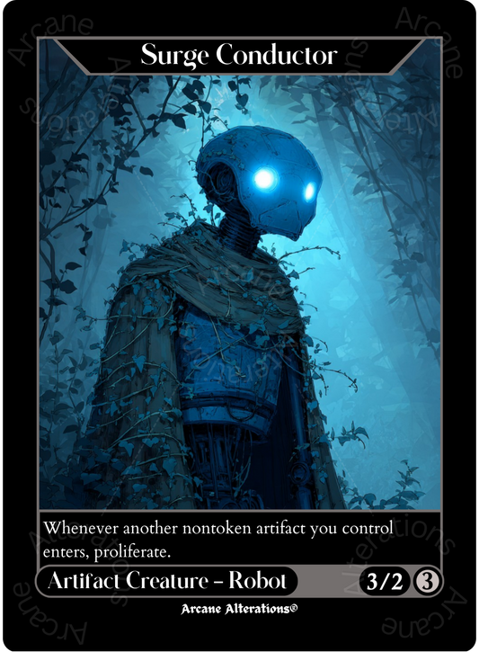 Surge Conductor - High Quality Altered Art Custom Proxy Cards