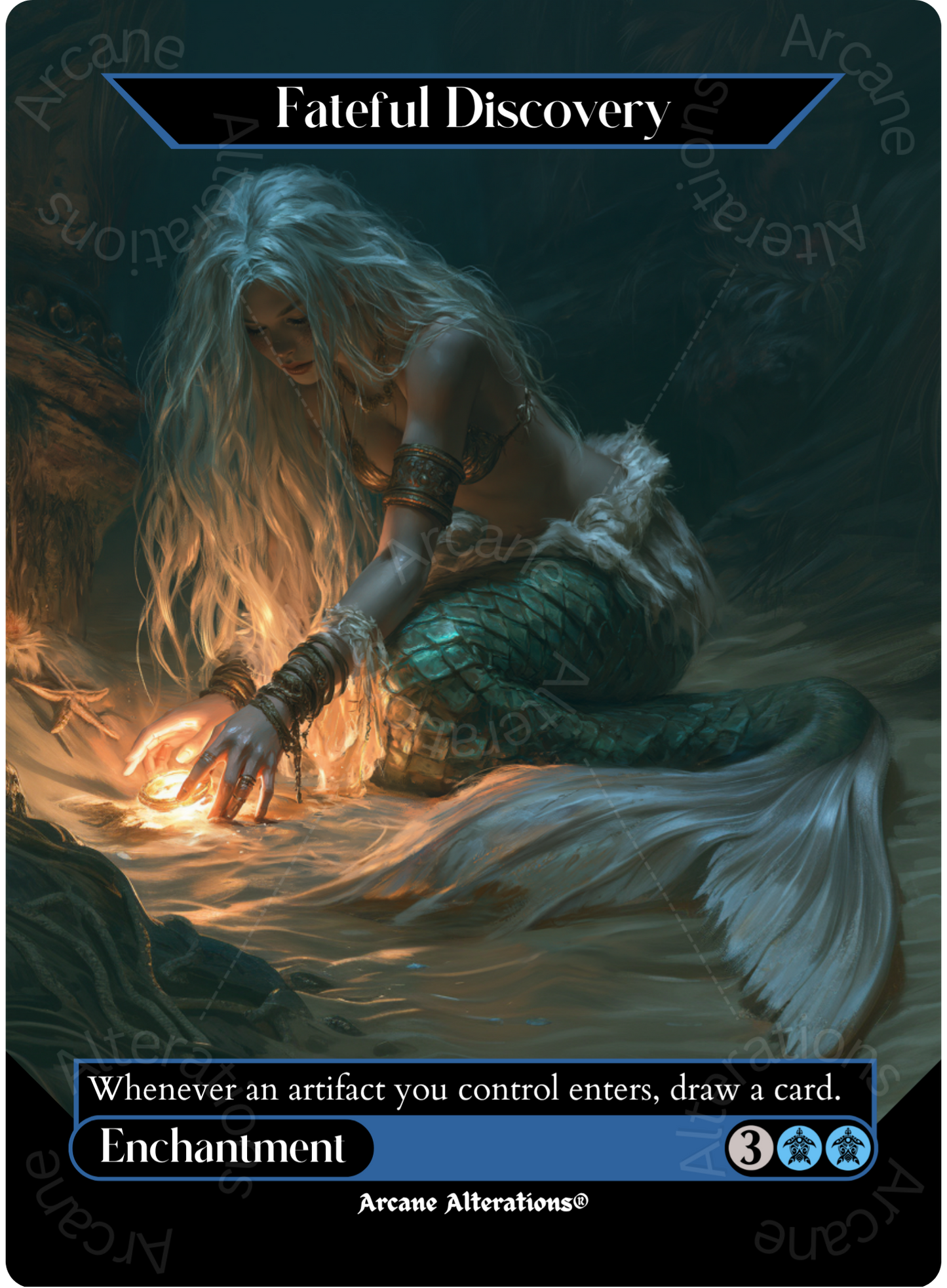 Fateful Discovery - Full Art Altered Art Custom Proxy Cards