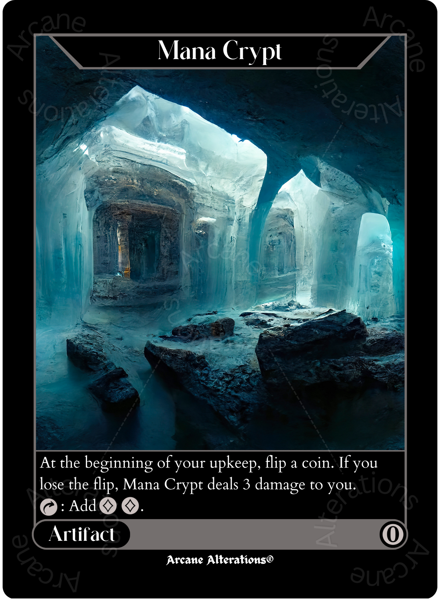 Mana Crypt - High Quality Altered Art Custom Proxy Cards