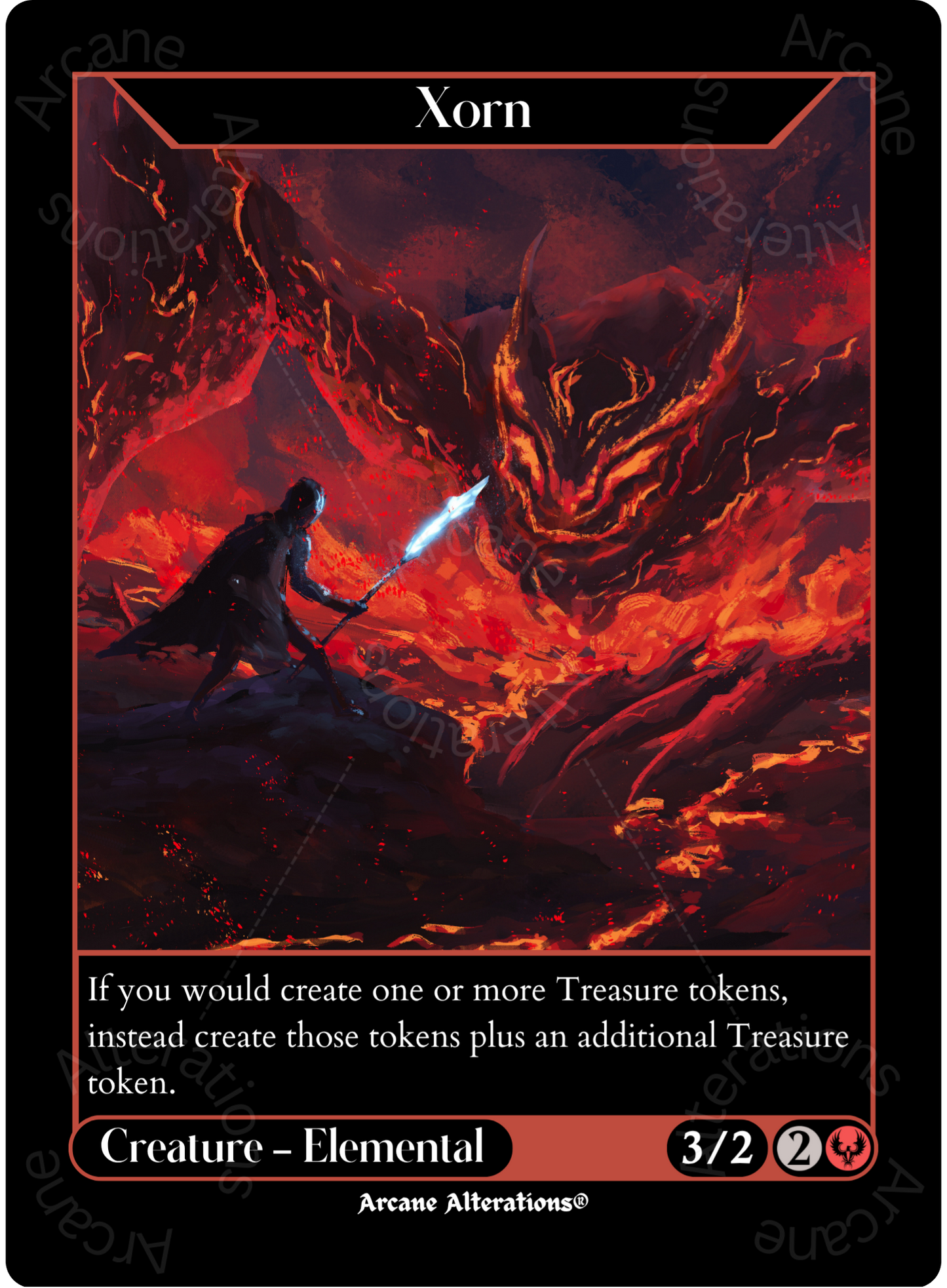 Xorn - High Quality Altered Art Custom Proxy Cards