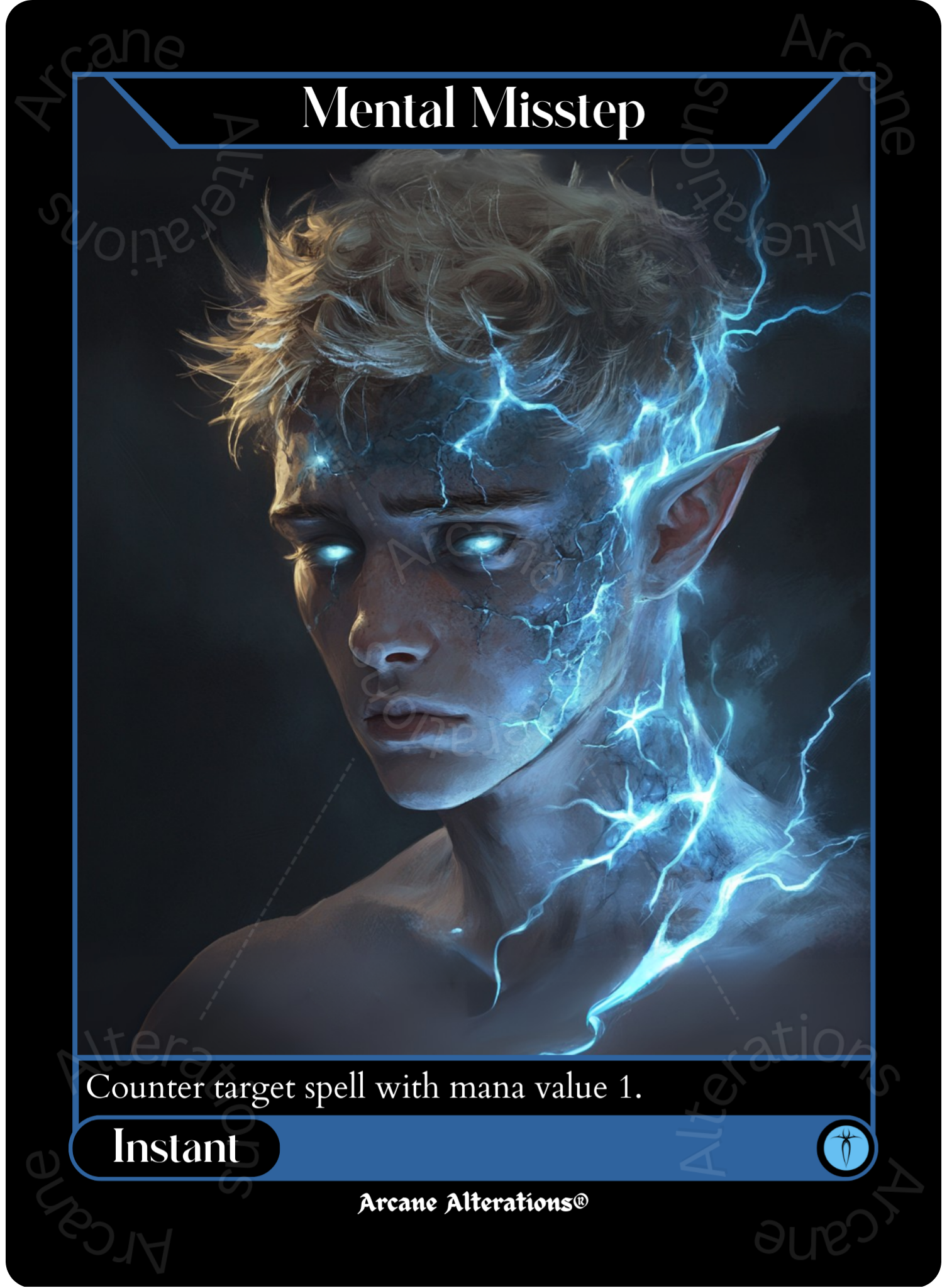 Mental Misstep - High Quality Altered Art Custom Proxy Cards – Arcane ...