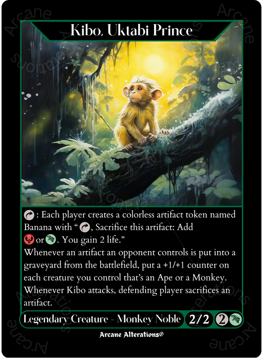 Kibo, Uktabi Prince - High Quality Altered Art Custom Proxy Cards