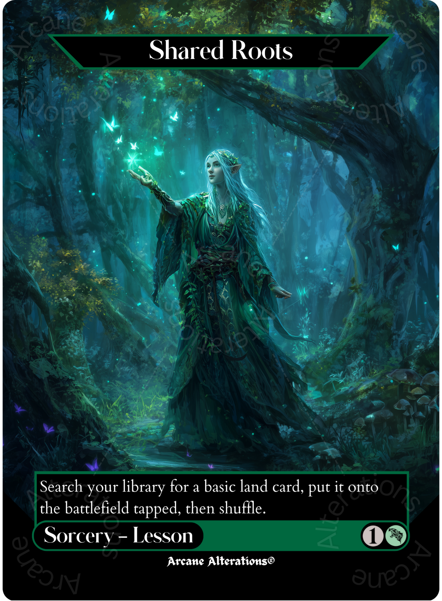 Shared Roots - Full Art Altered Art Custom Proxy Cards