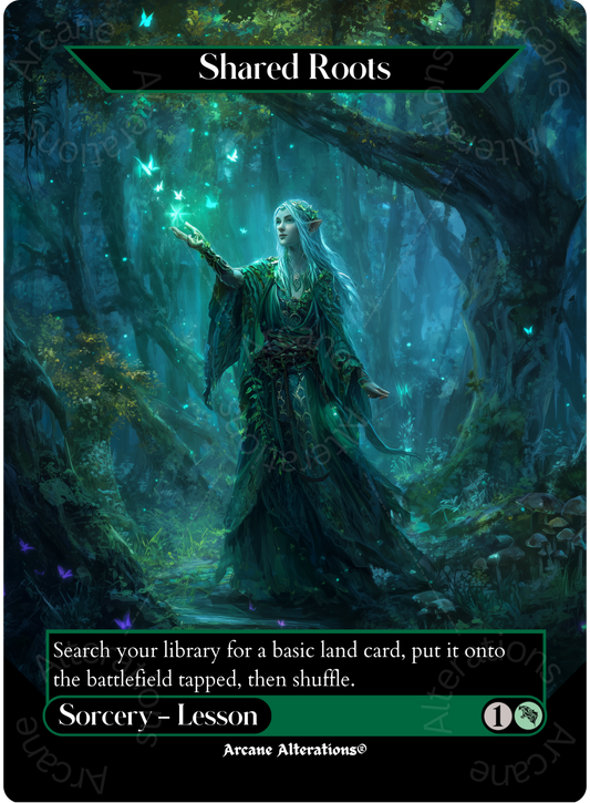 Shared Roots - Full Art Altered Art Custom Proxy Cards