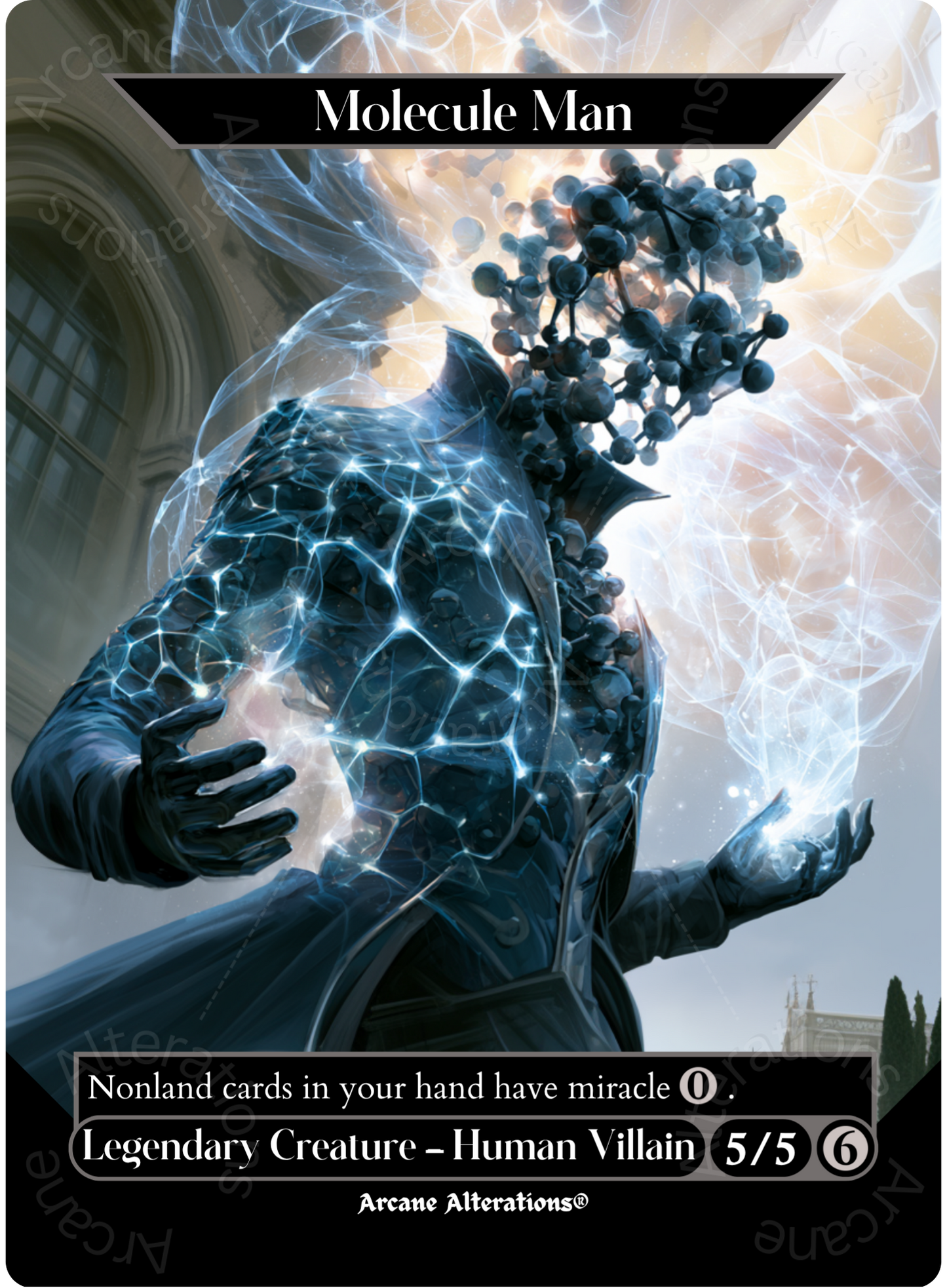 Molecule Man - Full Art Altered Art Custom Proxy Cards