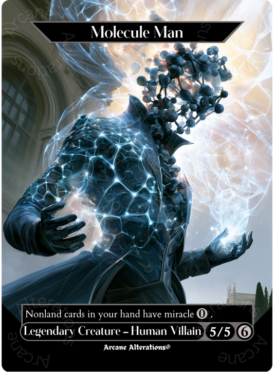 Molecule Man - Full Art Altered Art Custom Proxy Cards
