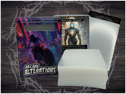 Clear Matte 100 Card Sleeves Standard Size