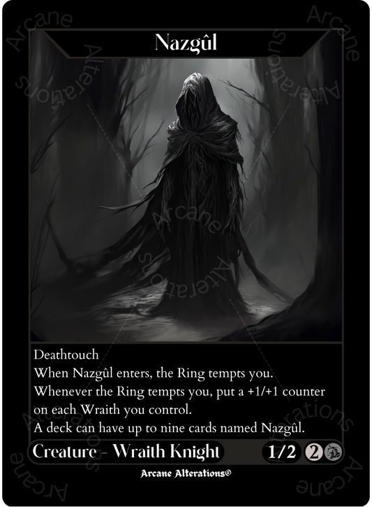 Nazgul - High Quality Altered Art Custom Proxy Cards