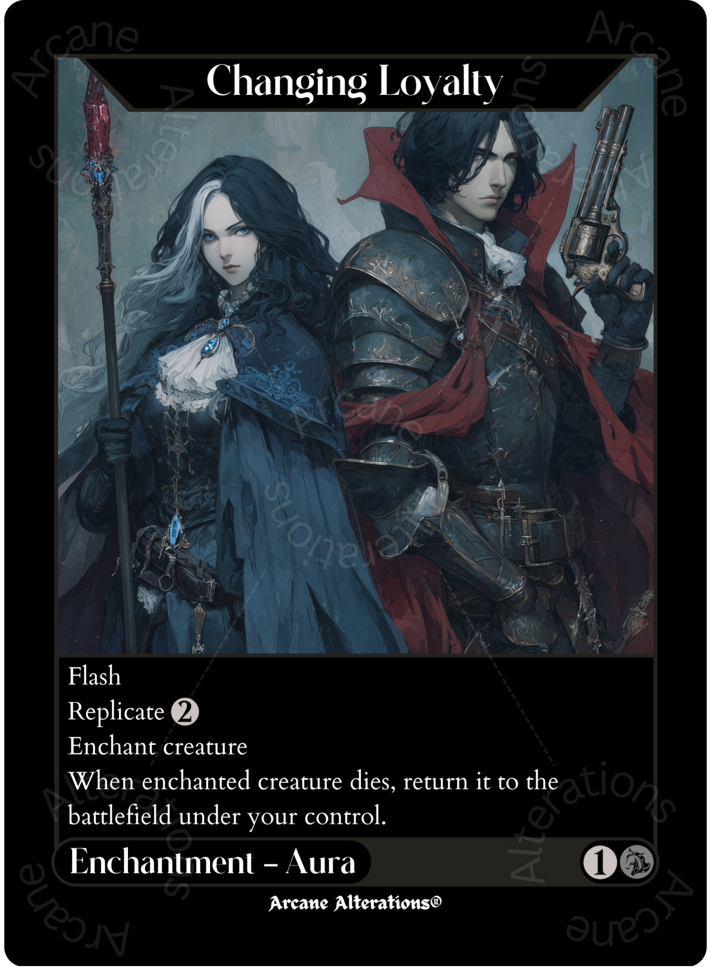 Changing Loyalty - High Quality Altered Art Custom Proxy Cards
