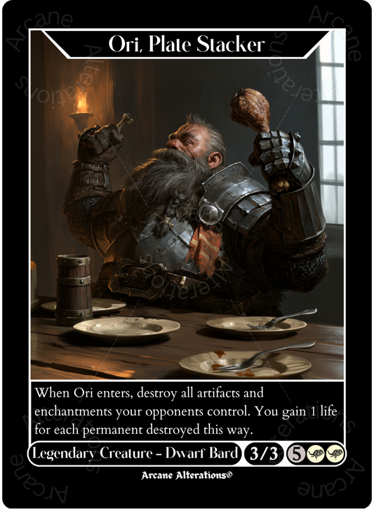 Ori, Plate Stacker - High Quality Altered Art Custom Proxy Cards
