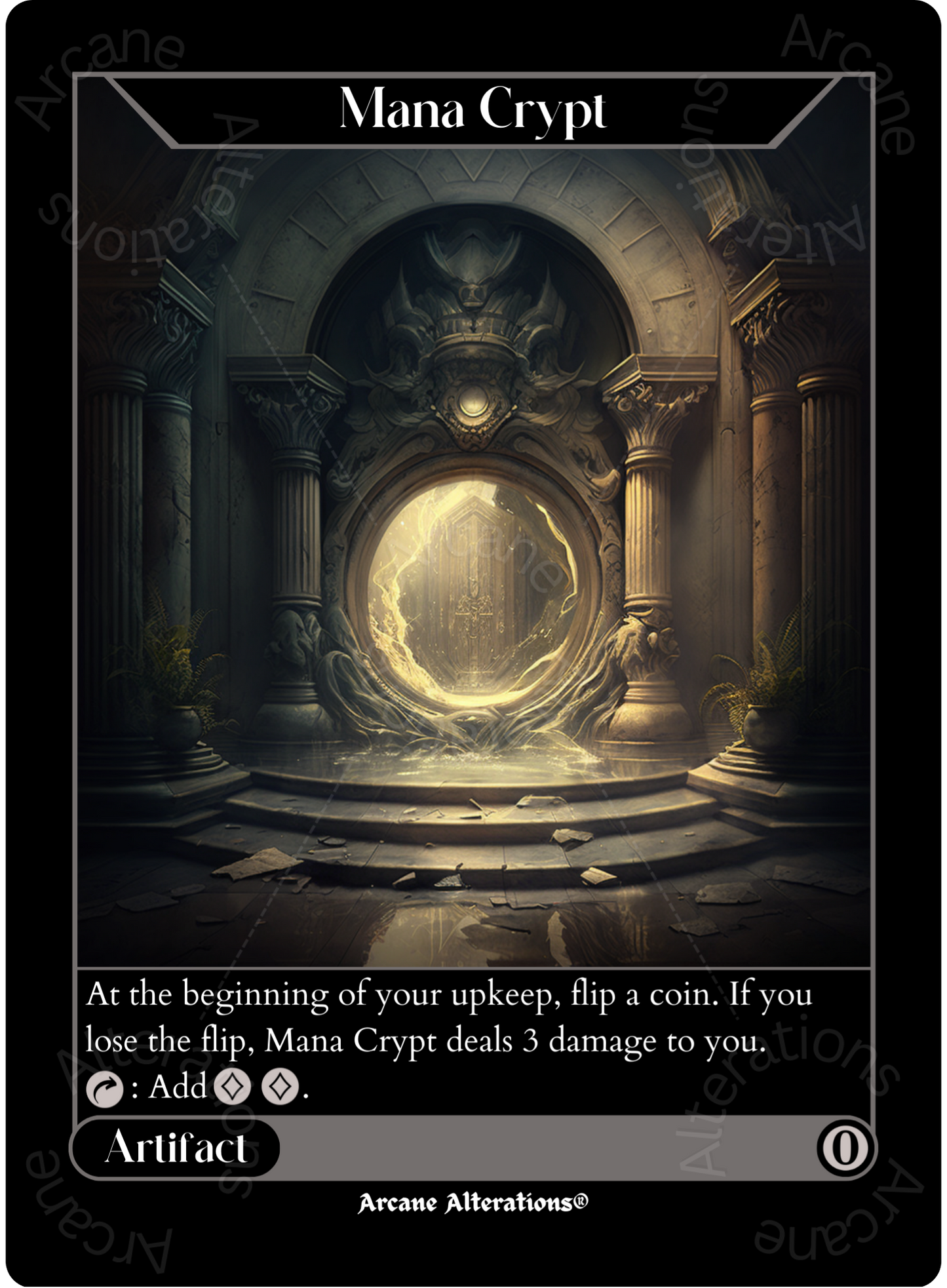 Mana Crypt - High Quality Altered Art Custom Proxy Cards