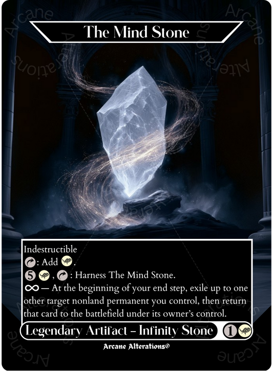 The Mind Stone - Full Art Altered Art Custom Proxy Cards