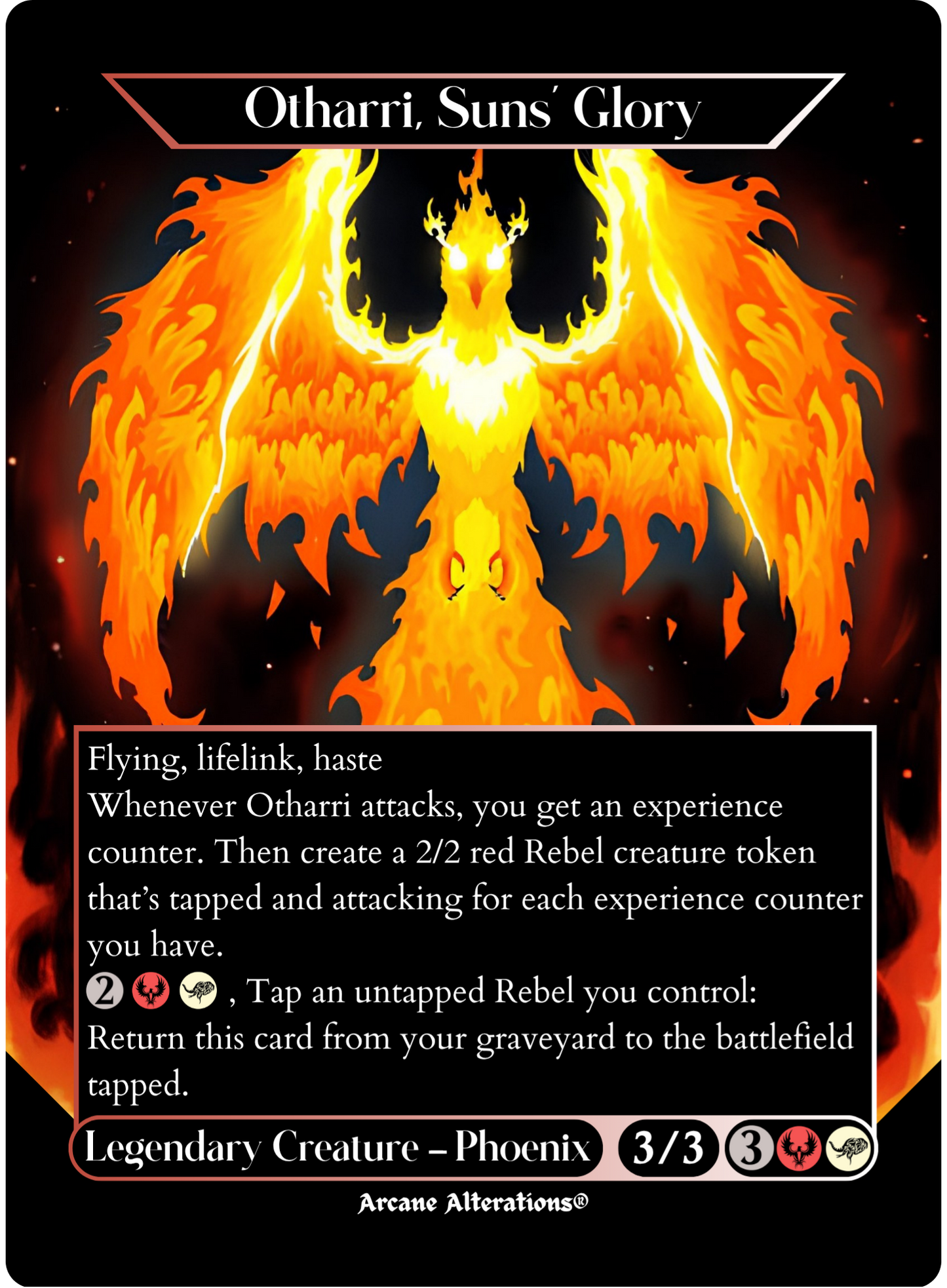 Otharri, Suns' Glory - Full Art Altered Art Custom Proxy Cards