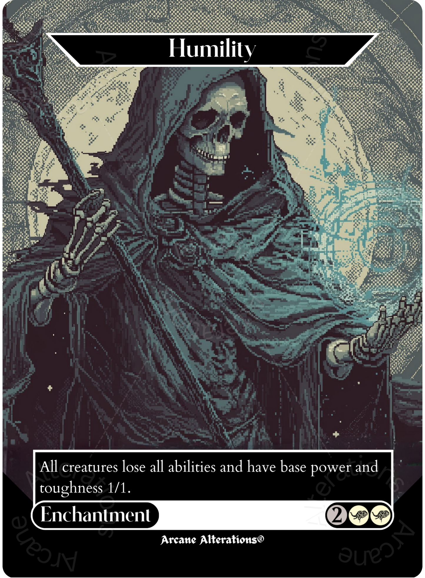 Humility - Full Art Altered Art Custom Proxy Cards