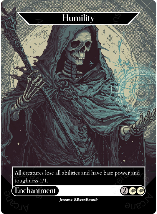 Humility - Full Art Altered Art Custom Proxy Cards