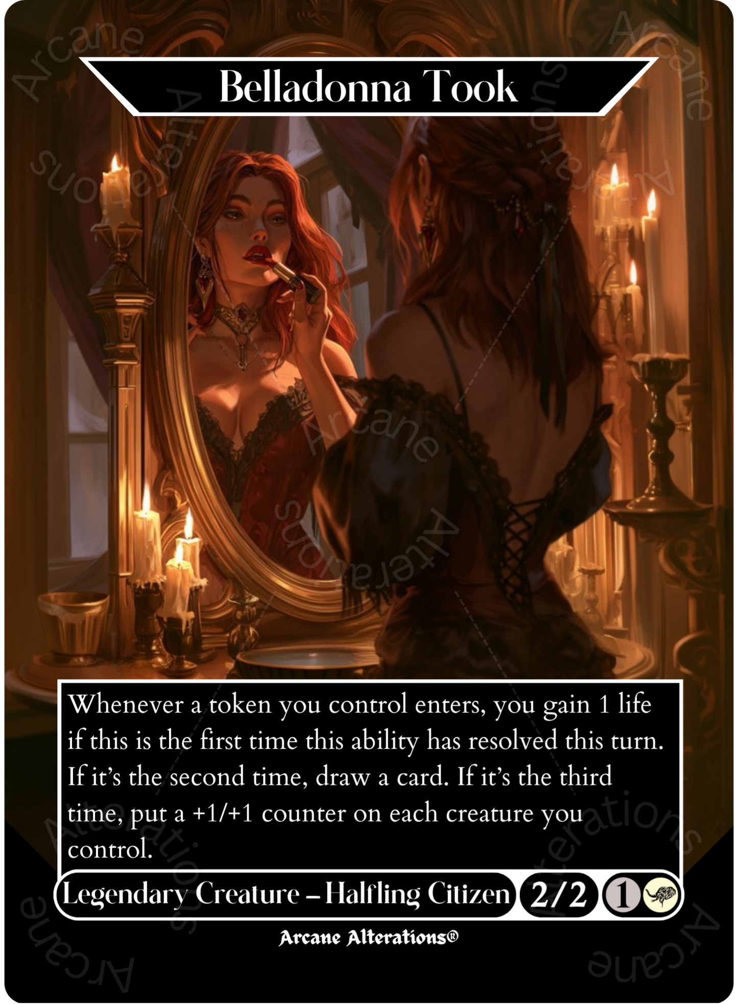 Belladonna Took - Full Art Altered Art Custom Proxy Cards