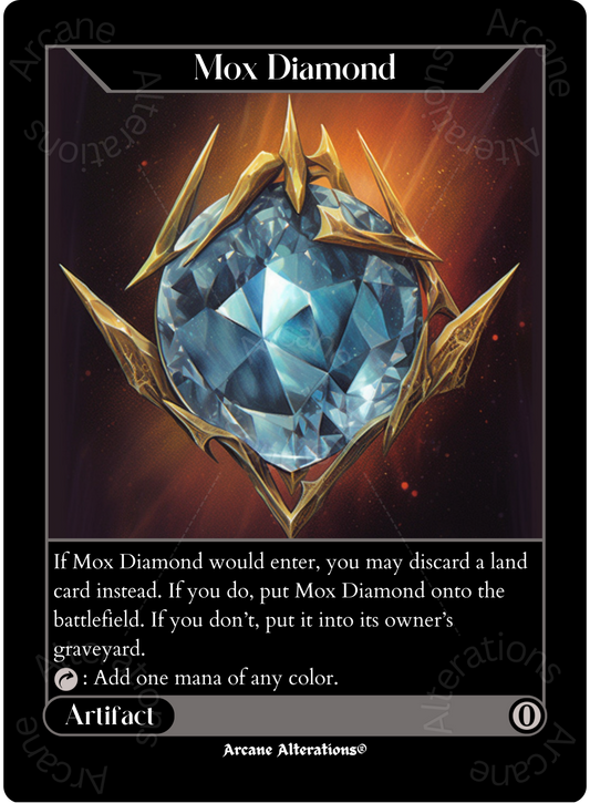 Mox Diamond - High Quality Altered Art Custom Proxy Cards