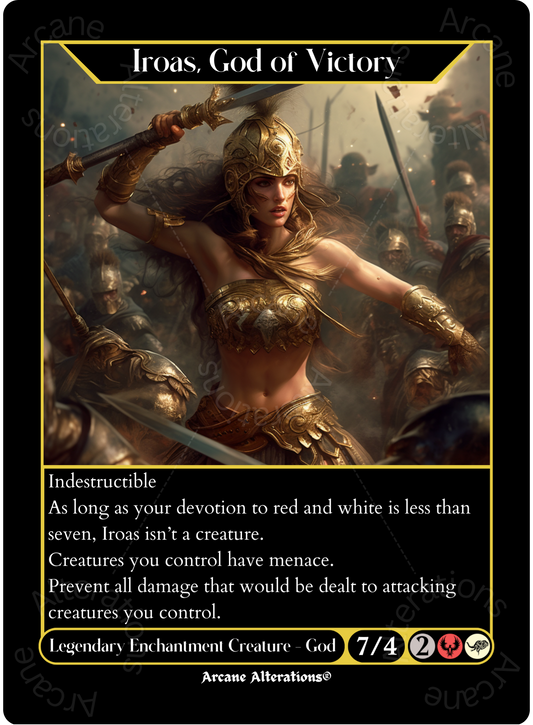 Iroas, God of Victory - High Quality Altered Art Custom Proxy Cards